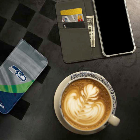 NFL Seattle Seahawks iPhone 15 Pro Folio Case